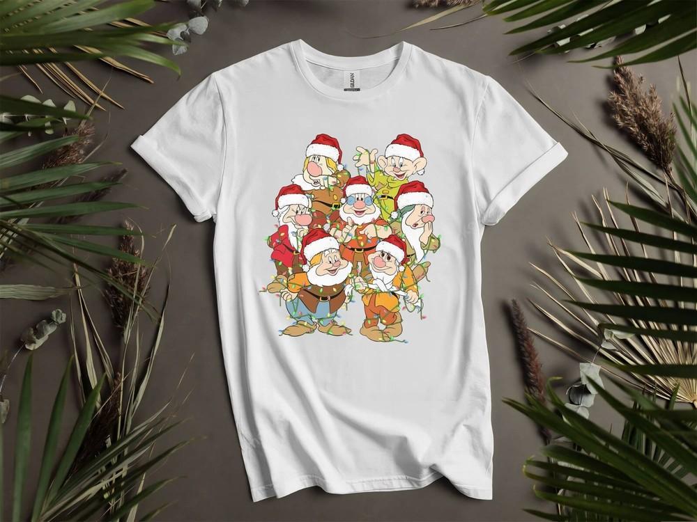 Funny The Seven Dwarfs Characters T-shirt T Shirt Men Women Unisex Tshirt K507