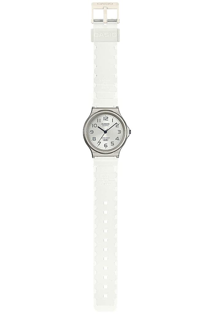 Casio Unisex Clear White Casio Collection MQ-24S-7BJF Watch,