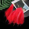 50 Colored Goose Feathers for DIY Dreamcatchers and Art Projects