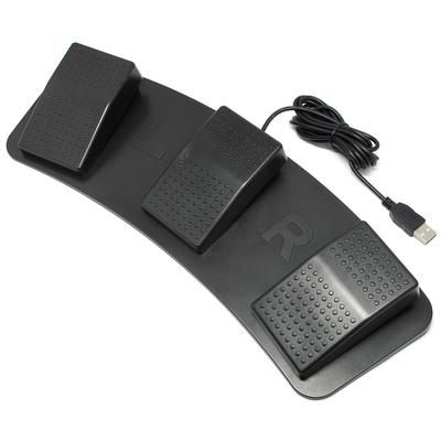 Root R USB Fußpedal Mausbedienung 3-Wege-Schalter, kompatibel, RI-FP3BK-AN