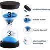 Visual Sand Clock Timer for Kids, Accurate Clock Learning, 6 Colorful Sand Timer Set, Time Management Tool for Classroom Home Office Use