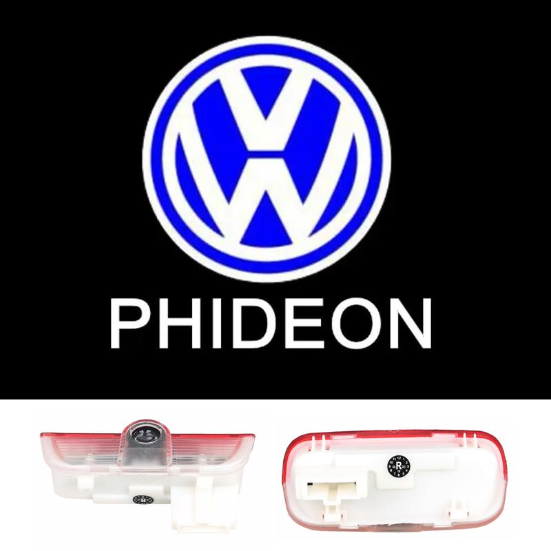2 stuks Auto Deur Welkom Verlichting LED Lamp voor VOLKSWAGEN VW R LINE Rline Golf Tiguan CC Touareg Jetta Passat T-ROC Sharan Touran Bu2 wzpc7