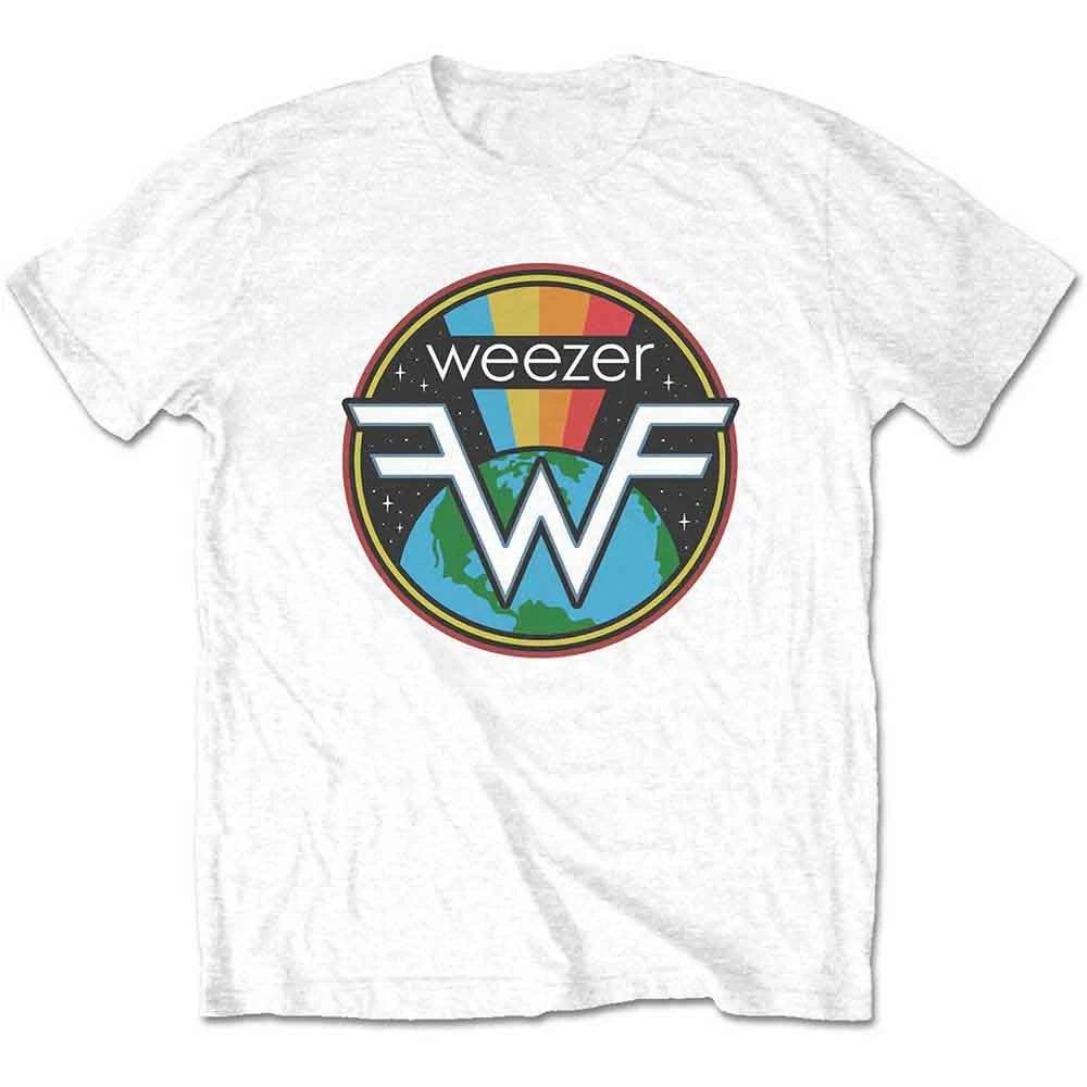 Weezer Symbol Logo White Official Tee T-Shirt Mens Unisex XL