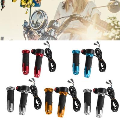 1 Pair 12V-99V Twist Throttle Grip Three Speed Handlebar Grips  Electric Bike