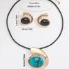 Personalized Exaggerated Necklace and Earrings Set