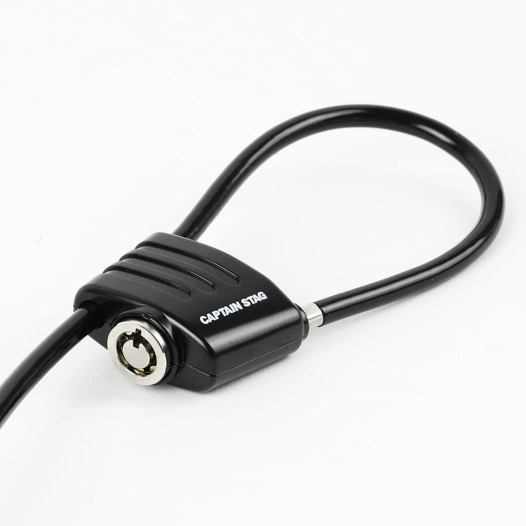 [Amazon.co.jp Exclusive] CAPTAIN STAG Bicycle Key Lock Wire Lock Cable