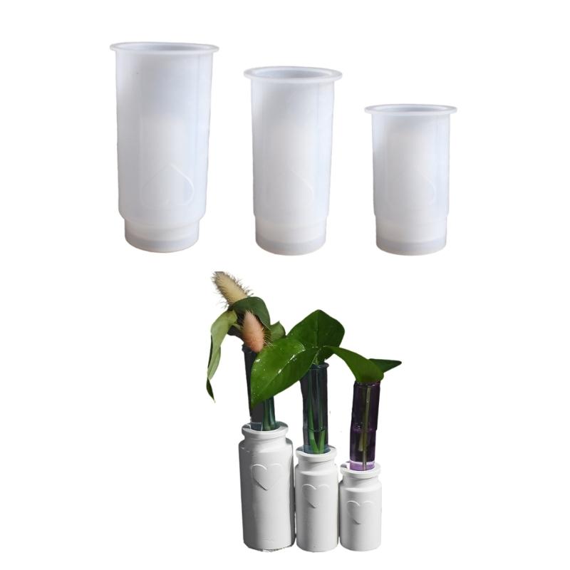 

Three Different Size Silicone Vase Accessories Molds For DIY Projects Resin Casting And Artistic Home Accents 1