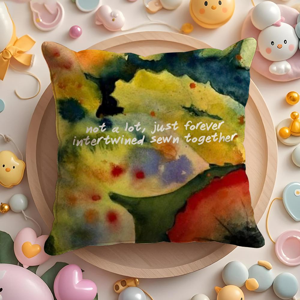 Adrianne Lenker Songs Album Pillow Case Soft Plush Fabric DoubleSided Printed Cushion Cover Warm Winter Sofa Pillow Case
