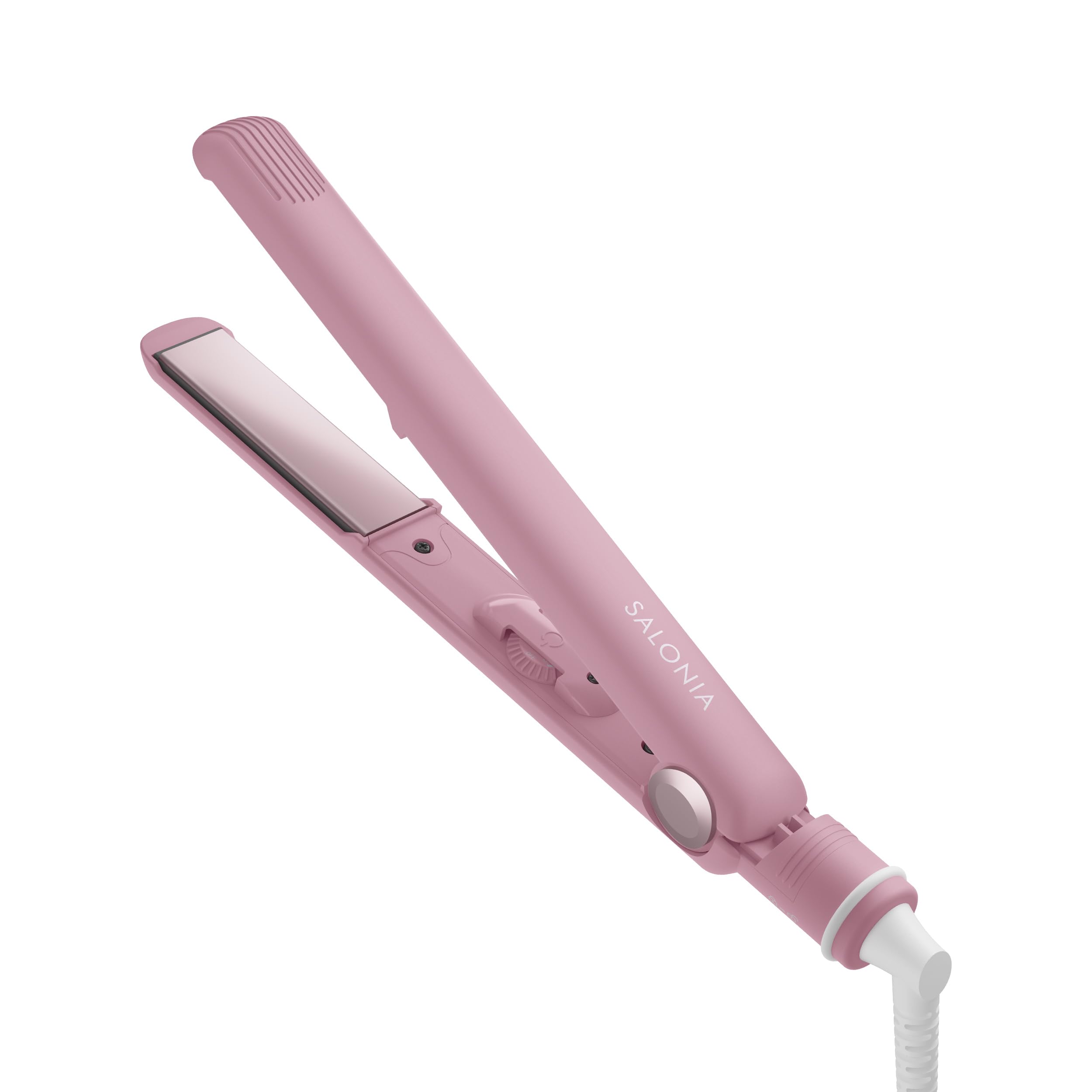 

Fall/Winter 2024 SALONIA SALONIA Straightener/Hair Iron, 24mm, with Heat-Resistant Pouch, International Compatible, SL-004SMP, My Nuance Pink