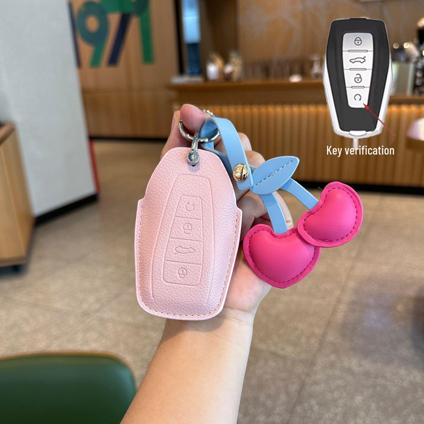 Compatible Key Case for Geely Models: Xingrui, Xingyue L, Emgrand GS, Boyue, BinYue L, Boyue Pro, Vision Bin