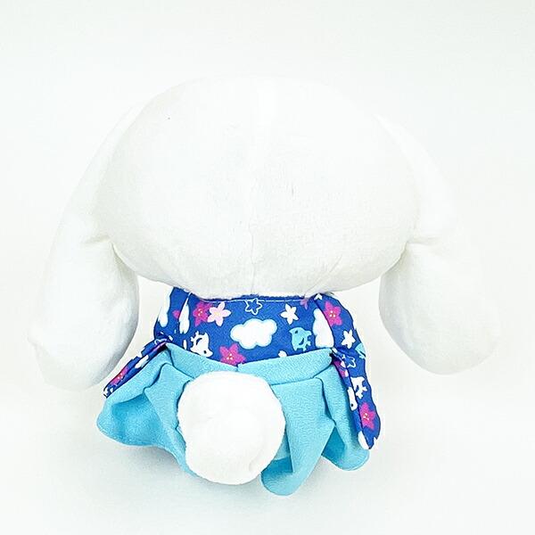 Sanrio Cinnamoroll Houndstooth Kimono Plush Decor Blue