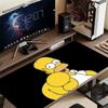 Homer Mouse Pad, Large Gaming Desk Mat, Non-slip XXL Mousepad for Laptop & Tablet, Mini PC Playmat with Stitched Edges