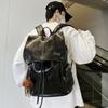 Schoolbag new fashion trend European and American style large capacity Internet celebrity backpack retro backpack anti-theft backpack