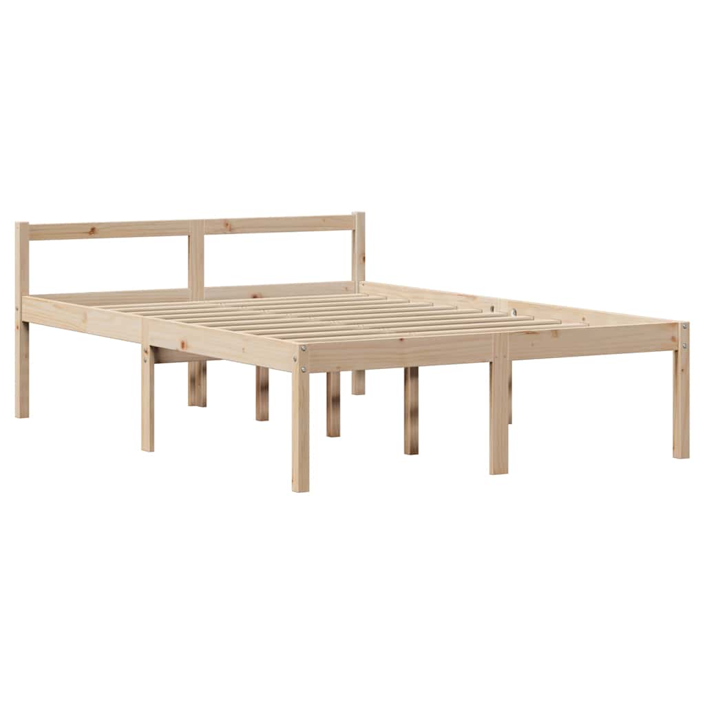 Senior Bed with Headboard Without Mattress 120x200 cm