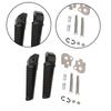 2Pcs Footrests for Honda CB400 1993-1998 Motorcycle Rear Passenger Foot Pegs