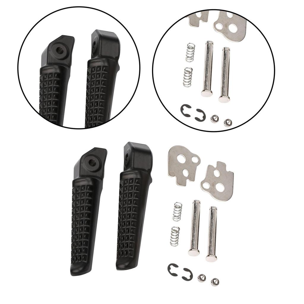 2Pcs Footrests for Honda CB400 1993-1998 Motorcycle Rear Passenger Foot Pegs