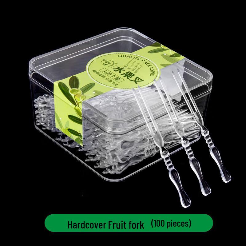 

JINWUYUAN Disposable Plastic Dessert & Fruit Cutlery