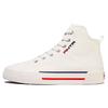 Life Collection Casual Abrasion Resistant Slip Resistant High Top Skateboard Shoes Women's Ivory White 122118665-1