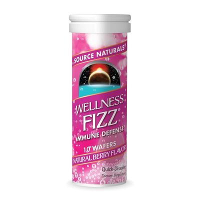Wellness Fizz Natural Berry Flavor, 10 Wafers