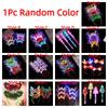 Tiara de Cabelo LED Brilhante Doce 2027 Bastões Luminosos Brinquedos Infantis Aro de Cabelo de Natal Adereço para Foto
