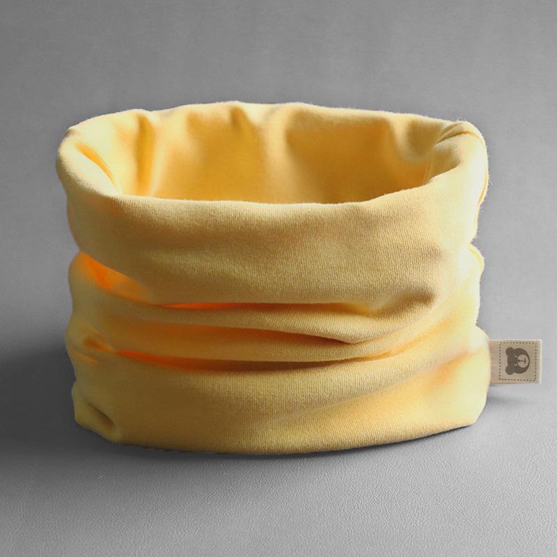Class A Pure Cotton Baby Snood: Kids' Autumn/Winter Neck Warmer, Windproof Pullover Scarf for Boys & Girls.