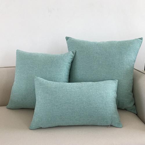 Solid Sofa Cushion Cover 30x50/40x40/45x45/40x60/50x50/55x55/60x60cm Decorative Throw Pillow Case For Car Seat Chair