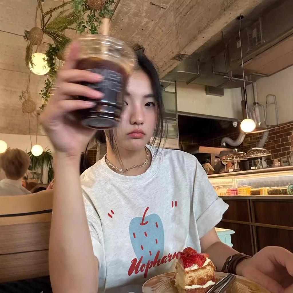 2025 Plus Size Women's Pure Cotton Short Sleeve Top - American Style