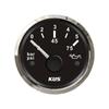 Instrument Car Oil Pressure Gauge 5bar 10bar 52mm Ship Car RV Universal Model with Night Light
