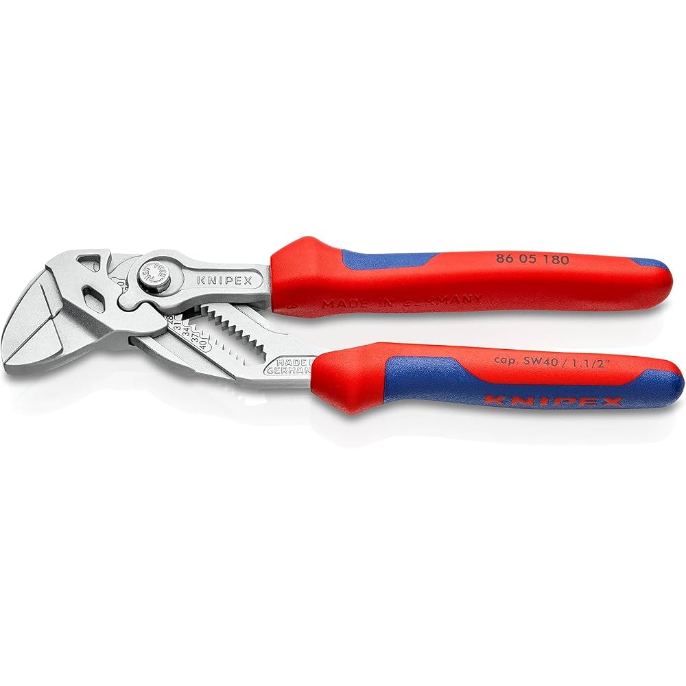KNIPEX KNIPEX 8605-180 PLIER WRENCH
