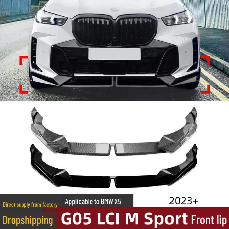 2023+ BMW X5 G05 LCI Sport MP Frontlippen-Splitter Stoßstangen-Modifikation
