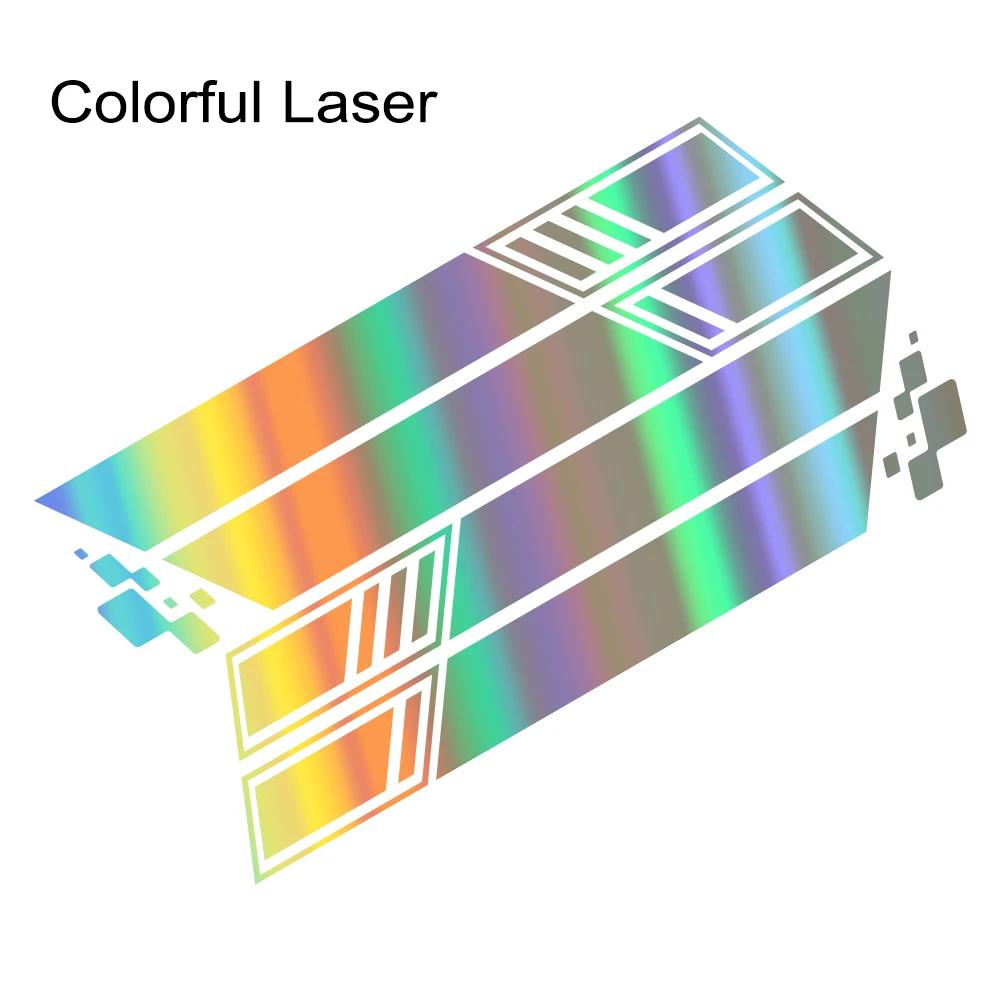 

2PCS Striped Pattern Car Door Side Stickers Self-adhesive Vinyl Decals PVC Auto Body Styling Decoration Stickers Accessories