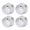 4Pcs ATV Tire Wheel Hub Cap Electroplating Finish Center Wheel Hub Cap Cover for 8Inch 10inch 12inch 14inch Alloy