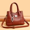Simple and Fashionable Single-shoulder Bag with Multiple Pockets and Large Capacity. Handbag or Crossbody Bag.