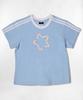 Nasyujeueol Star Font Logo Semi-Crop Short Sleeve T-Shirt 6 Colors