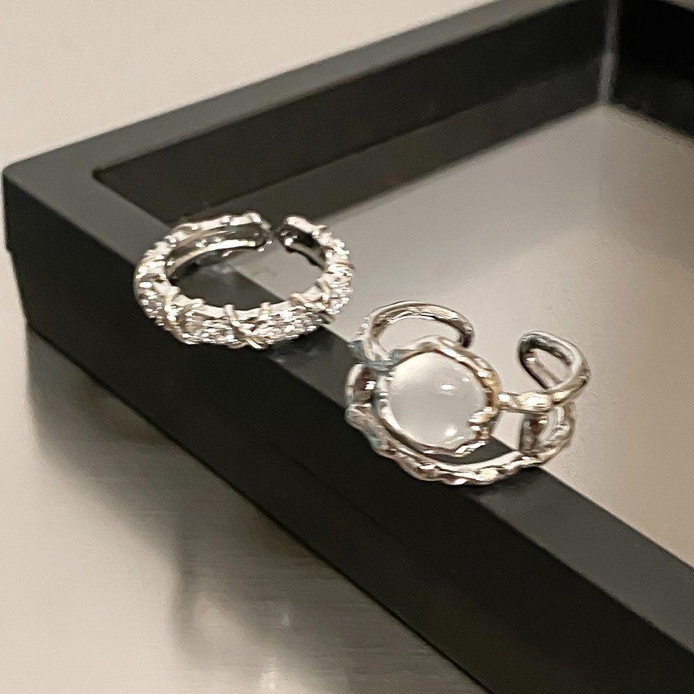 Girl Heart Burst Pink Love Ring Female Ins Niche Premium Opening Adjustable Index Finger Ring Ring