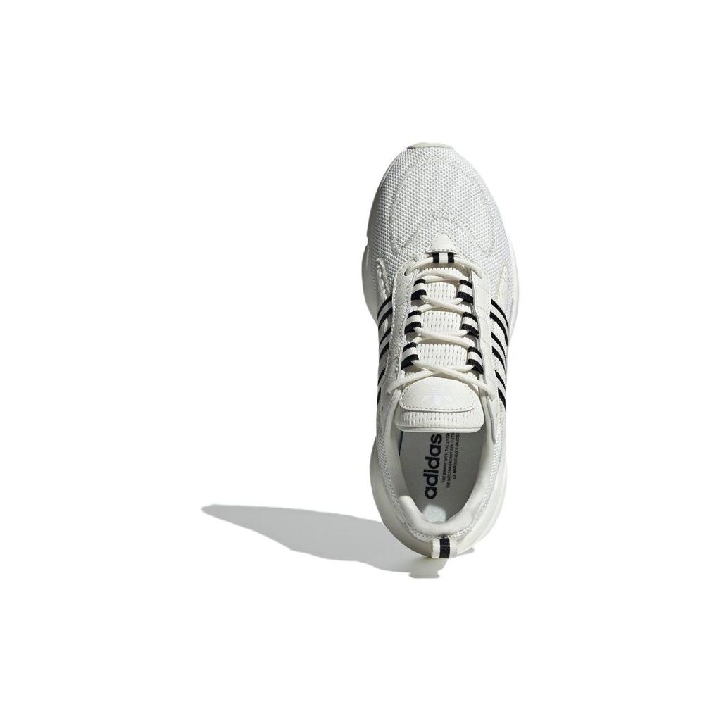Adidas Originals Haiwee Fabric Cushioning Abrasion Resistant Lightweight Low top Casual Shoes Unisex White JH7353