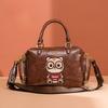 BEIBAOBAO New Design Versatile Women's Handbags Fashionable Foreign Style Ladies Tote Bag Cute Cartoon Single Shoulder Bag High Sense PU Messenger Bag
