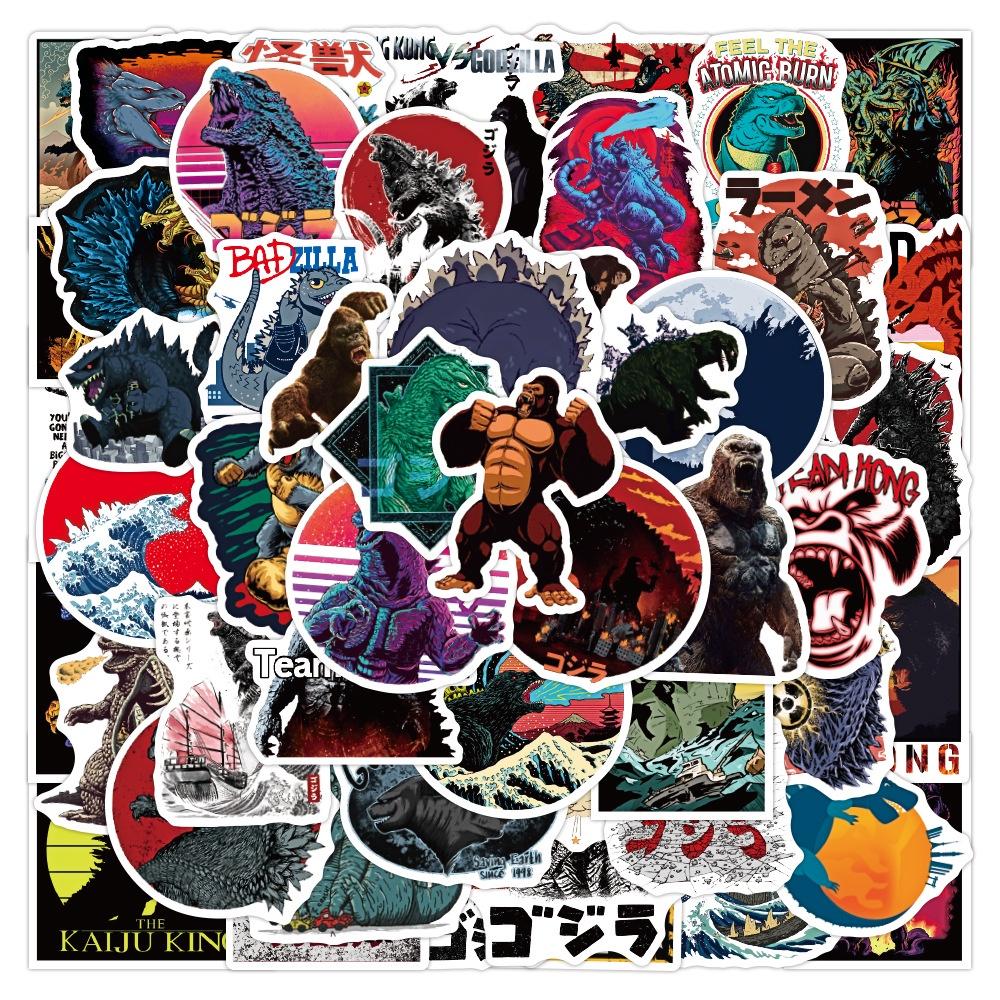 

Vs 50pcs Kingkong Stickers Diy Imposter Waterproof Decals Bike Laptop 50pcs