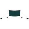 Beach Shade Tent with Sandbags Green 304 x 300 cm