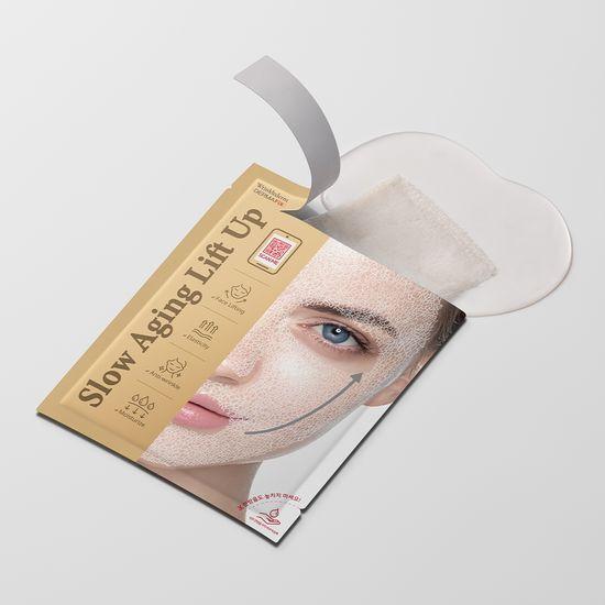 DERMAFIX Slow Aging Lift-Up Mask Pack (4 Sheets) (+1 Sheet Free Gift)