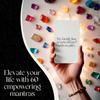 TangoBird Miracle Mantras Affirmation Deck - 60 Cards for Manifestation and Daily Affirmations