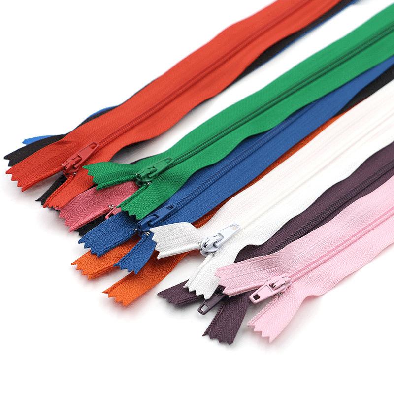 Men'S And Women'S Casual Pants Placket Zipper Clothes Pocket Zipper No. 3 Nylon Closed Tail Zipper