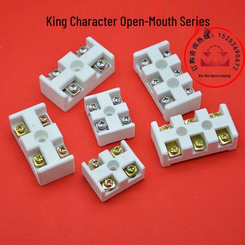 High-Temperature Ceramic Terminal Block Connector