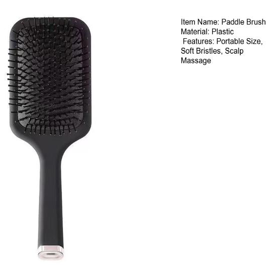 Portable Hair Paddle Brush Anti-static Soft Bristles Scalp Massage Airbag Comb Men Women Hair Styling Detangling Brush