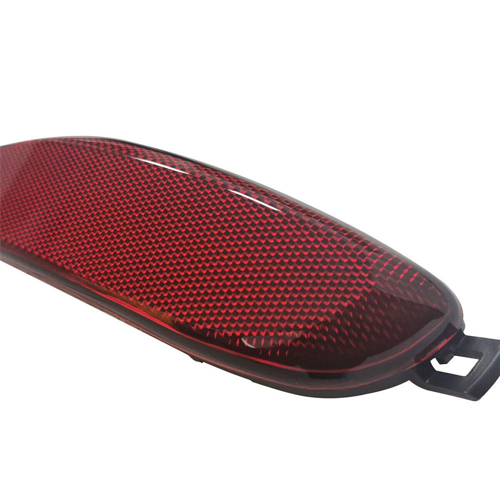 1x Left Side Rear Bumper Reflector Red Lens For 2014-2018 Jeep Cherokee
