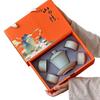 Japanese Kung Fu Tea Set Retro Travel Portable Ru Kiln Gift Box Outdoor Teapot Cover Bowl Camping with Cup and Water Bottle