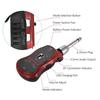 Portable UHF Guitar Wireless System Transmitter + Receiver 10 Channels Built-in 5 Effects