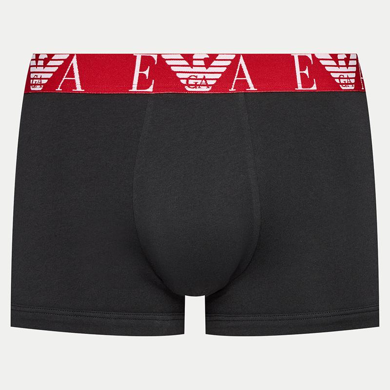 Emporio Armani Men' Boxer Briefs 3 Pack Black 111357-4F715-38121