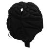EVA Shockproof Football Helmet with Velvet Liner Adjustable Rope Football Headgear for AdultBlack