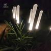 Schilf-Lampe Wasserdichte Landschaftsbeleuchtung Acryl-LED Rasenlampe Bodenmontiert Mattierter Acryl-Stab Hoflampe Villa